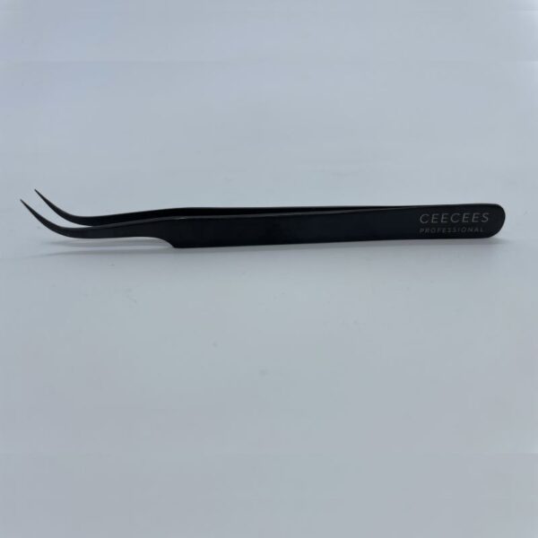 SEMI-CURVED PICKUP EYELASH TWEEZER