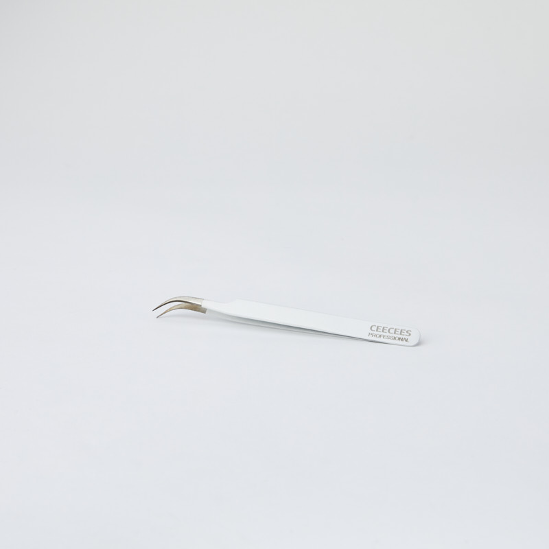 Buy SEMICURVED PICKUP EYELASH TWEEZER Online Australia CEECEES