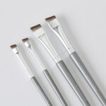 Pro Flat Eyebrow Brushes 4pcs set