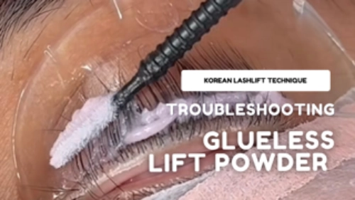 Korean Lash Lift Technique